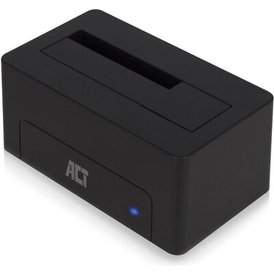 Докинг станция ACT AC1500, USB 3.1 Gen1, За 3.5"/2.5" SATA HDD/SSD