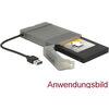 Конвертор Delock, USB 3.0 Type-A мъжко - SATA 6 Gb/s 22 pin, 2.5″ защитен калъф