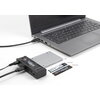 Станция Delock USB-C, 1 x M.2 NVMe SSD + 1 x SATA SSD / HDD, Клониране