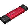Флаш памет Kingston Dual USB-A/C Portable SSD 2TB - Black/Red