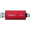 Флаш памет Kingston Dual USB-A/C Portable SSD 512GB - Black/Red