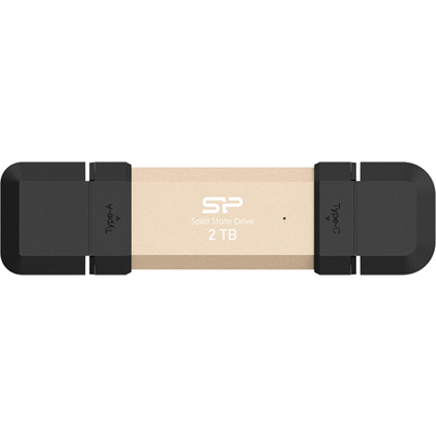 Външен SSD Silicon Power DS72 Gold - 2TB