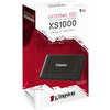 Външен SSD Kingston XS1000, 1TB, USB 3.2 Gen2 Type-C, Черен