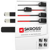 Адаптер SKROSS PRO MUV 4 x USB-A, 1.302961, World, Бял