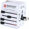 Накрайник адаптер SKROSS 1302150, 220V World Adapter MUV USB -2x USB за 150 държави