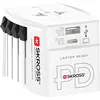 Skross универсален адаптер 220V , 30W, бял