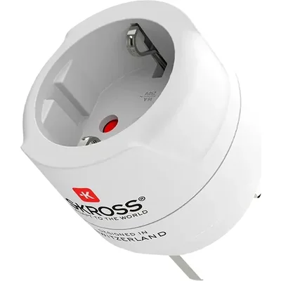 Skross адаптер 220V EU към UK
