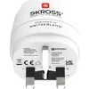 Skross адаптер 220V EU към UK