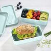 Xavax To Go, Кутия за храна Bento Box, 2 бр по 500ml,пастелно синьо