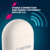 CANYON TWS-6, Bluetooth headset, with microphone, BT V5.3 JL 6976D4, Frequence Response:20Hz-20kHz, battery EarBud 30mAh*2+Charg