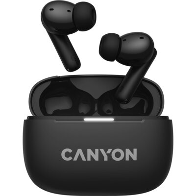 CANYON headset OnGo TWS-10 ANC+ENC Black