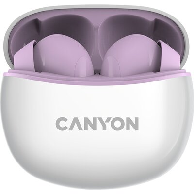 Canyon TWS-5 Bluetooth headset, with microphone, BT V5.3 JL 6983D4, Frequence Response:20Hz-20kHz, battery EarBud 40mAh*2+Chargi