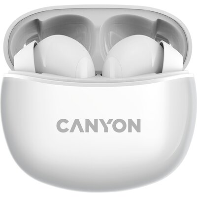 Canyon TWS-5 Bluetooth headset, with microphone, BT V5.3 JL 6983D4, Frequence Response:20Hz-20kHz, battery EarBud 40mAh*2+Chargi