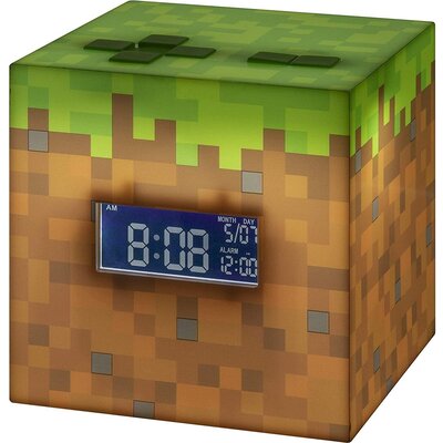 Часновник/будилник Paladone Minecraft Alarm Clock