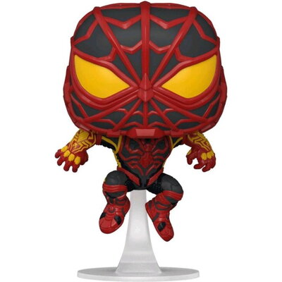 Фигурка Funko POP! Games: Miles Morales - S.T.R.I.KE. Suite #766