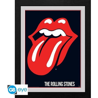 GBEYE THE ROLLING STONES - Framed print "Lips" (30x40)