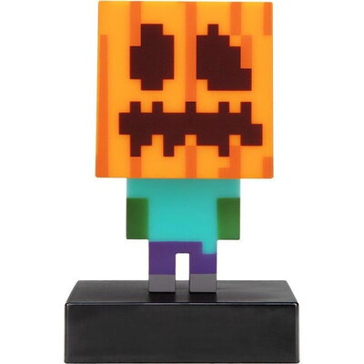 Статуетка Paladone Icons: Minecraft - Zombie Jack O Lantern Light PP15302MCF