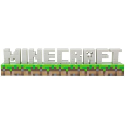 Статуетка Paladone Minecraft Logo Light