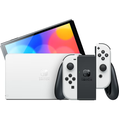 Конзола Nintendo Switch OLED Бял/Сив