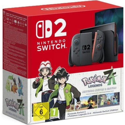 Конзола Nintendo Switch 2 + Pokemon Legends Z-A Bundle 256GB