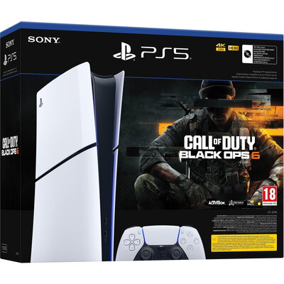 Конзола Sony PlayStation 5 (Slim) - Digital Edition - Call Of Duty Black Ops 6 Bundle