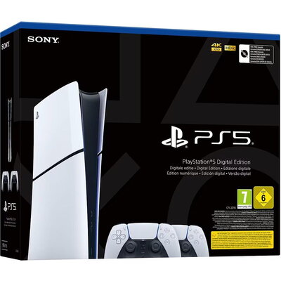 Конзола Sony PlayStation 5 Digital + DualSense Bundle