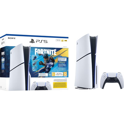 Конзола Sony PlayStation 5 1TB + Fortnite Flowering Chaos