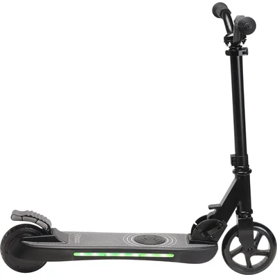 Детска електрическа тротинетка Denver SCK-5500B Black със 120 W мотор и LED светещи колела