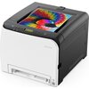 Цветен лазерен принтер RICOH SP C261DNw, A4, USB, LAN, WiFi, 2400x600dpi, 20 стр/мин