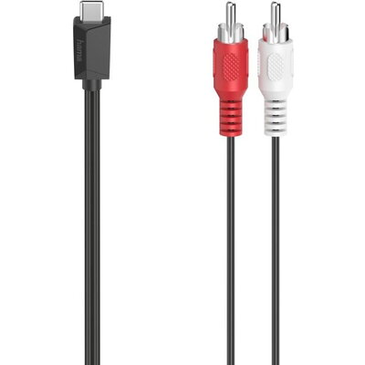 HAMA Аудио кабел, USB-C - RCA, стерео, 1,50 м