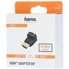 Адаптер HAMA 205164, HDMI мъжко - HDMI женско, на 90°, Черен