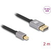 Delock Кабел Mini DisplayPort към DisplayPort, 8K, 60 Hz, 2 m