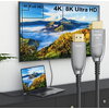 HAMA Активен оптичен HDMI кабел, ултра високоскоростен, AOC, сертифициран, 8K, 20 м