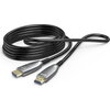 HAMA Активен оптичен HDMI кабел, ултра високоскоростен, AOC, сертифициран, 8K, 20 м