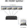 HDMI Сплитер ACT AC7831, 1 вход 4 изхода., 4K, Черен