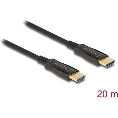 Оптичен кабел Delock, HDMI 8K, 60 Hz, 20 m