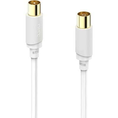 HAMA Коаксиален антенен кабел, позлатен, 3,0 м, 120 dB