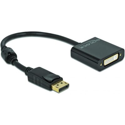 Адаптер Delock 63482 DisplayPort мъжко - DVI женско