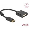 Адаптер Delock 63482 DisplayPort мъжко - DVI женско