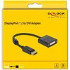 Адаптер Delock 63482 DisplayPort мъжко - DVI женско