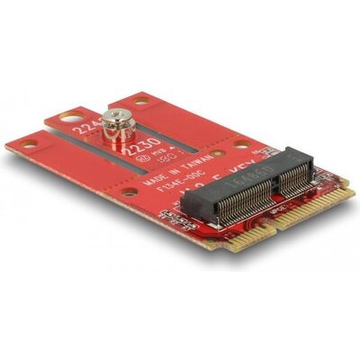 Адаптер Delock, Mini PCIe към M.2 Key E slot