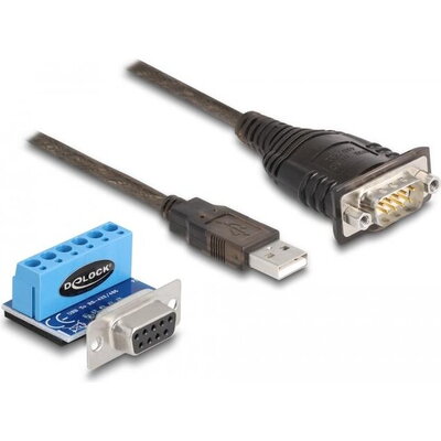 Адаптер Delock USB 2.0 към Serial RS-422/485