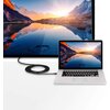 Конвертор ATEN UC3238, USB-C мъжко - HDMI женско, 4K, 2.7м, Черен