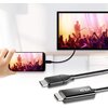 Конвертор ATEN UC3238, USB-C мъжко - HDMI женско, 4K, 2.7м, Черен