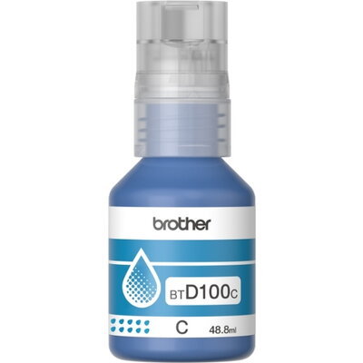 Консуматив Brother BT-D100C Cyan Ink Bottle