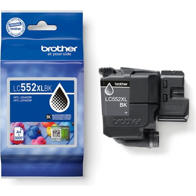 Консуматив Brother LC-552 XL Black Ink Cartridge High Yield