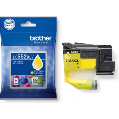 Консуматив Brother LC-552 XL Yellow Ink Cartridge High Yield
