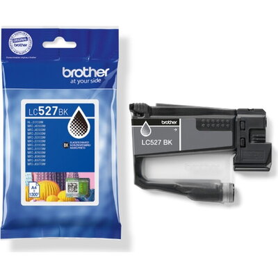 Консуматив Brother LC527BK Black Ink Cartridge for MFCJ5010DW/MFCJ5110DW - 1300 page yield