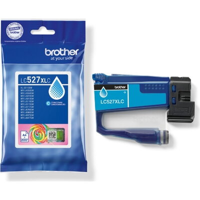 Консуматив Brother LC527XLC  Cyan Ink Cartridge for MFCJ5010DW/MFCJ5110DW - 2000 page yield