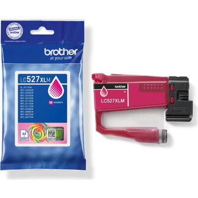 Консуматив Brother LC527XLM  Magenta Ink Cartridge for MFCJ5010DW/MFCJ5110DW - 2000 page yield